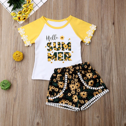 Pudcoco Summer Toddler Baby Girl Clothes